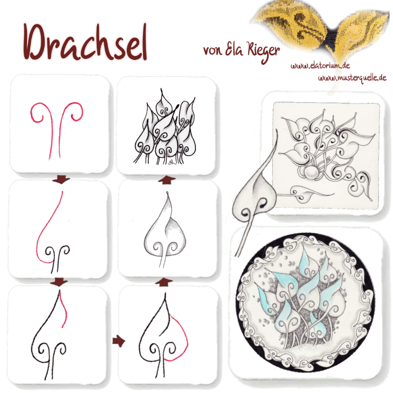 unverhofft kommt oft - mein neues Muster Drachsel