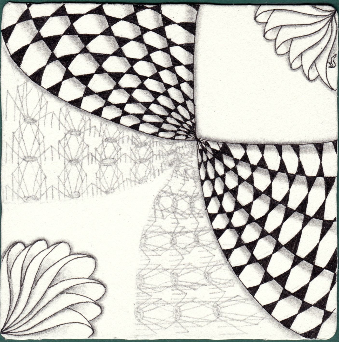Annettes Tangle-Mosaik 7  