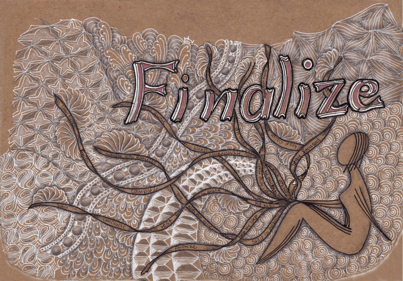 our tangled lives 2018 - word for the year - finalize