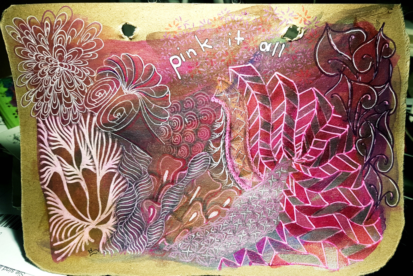 our tangled lives 2018 - personality test with result pink