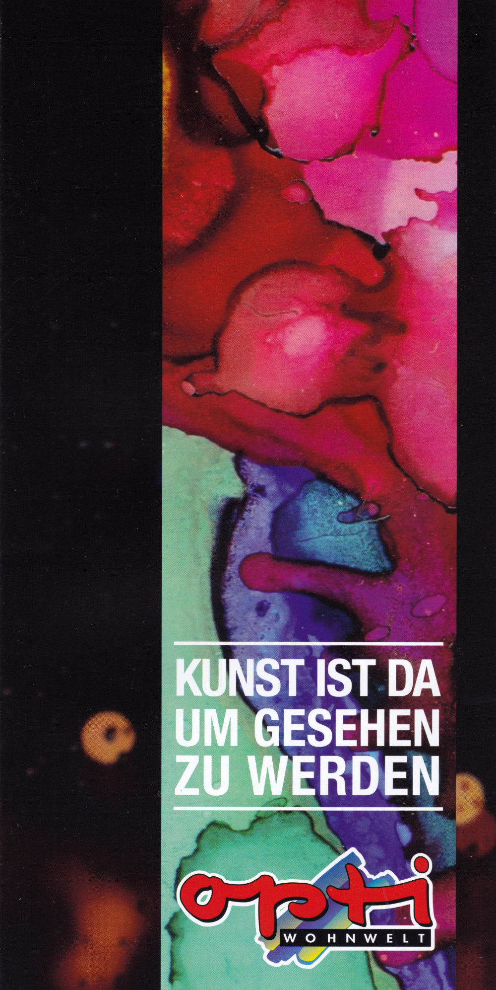 Kunst ist da, um gesehen zu werden